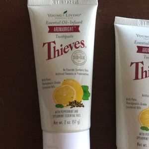 Thieves toothpaste and hand purifier